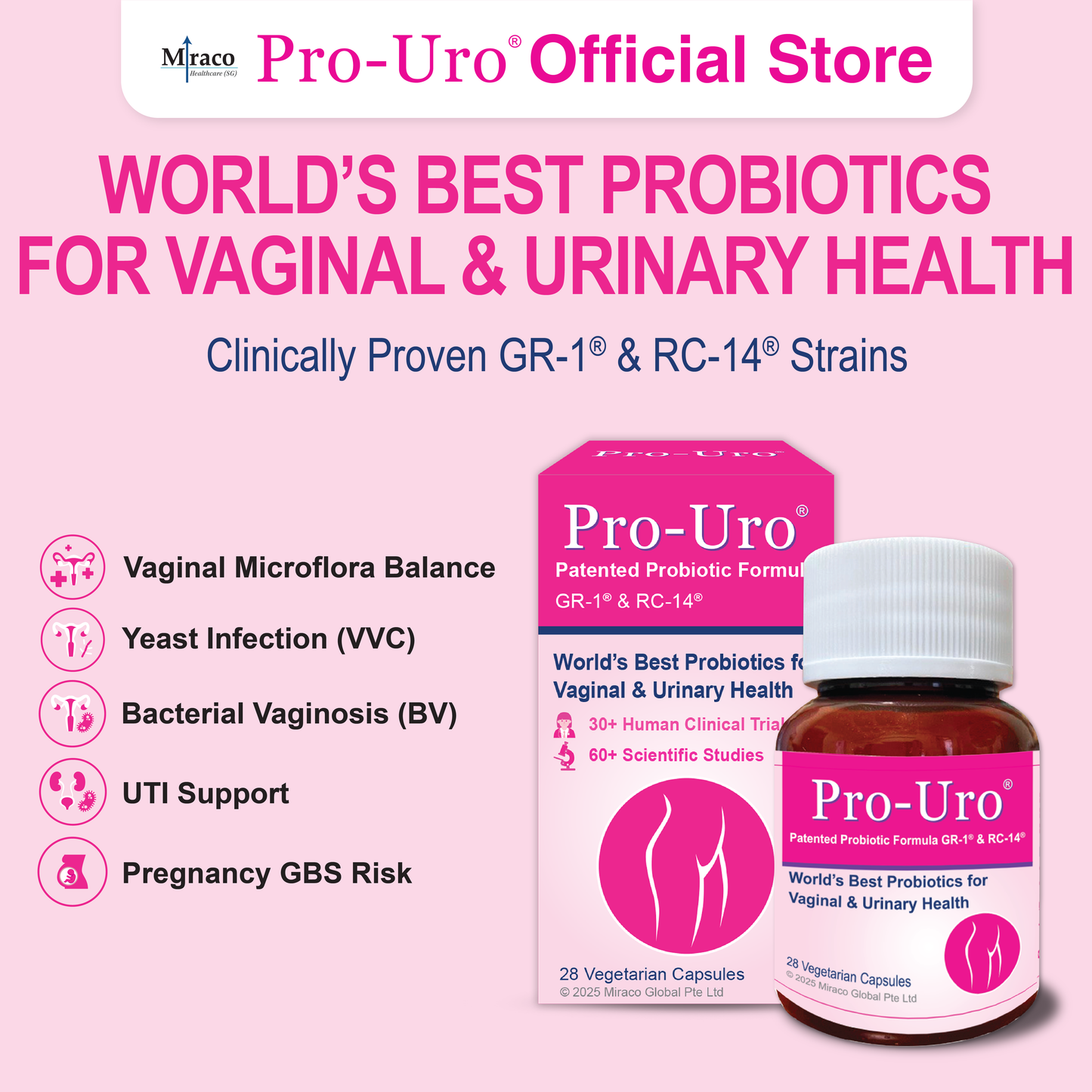 [Bundle of 2] Pro-Uro® 28 capsules - FREE 7 capsules