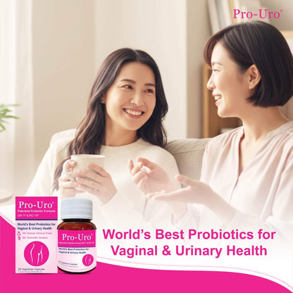 Pro-Uro® World’s Best Probiotics for Women’s Vaginal & Urinary Health – 28 Capsules